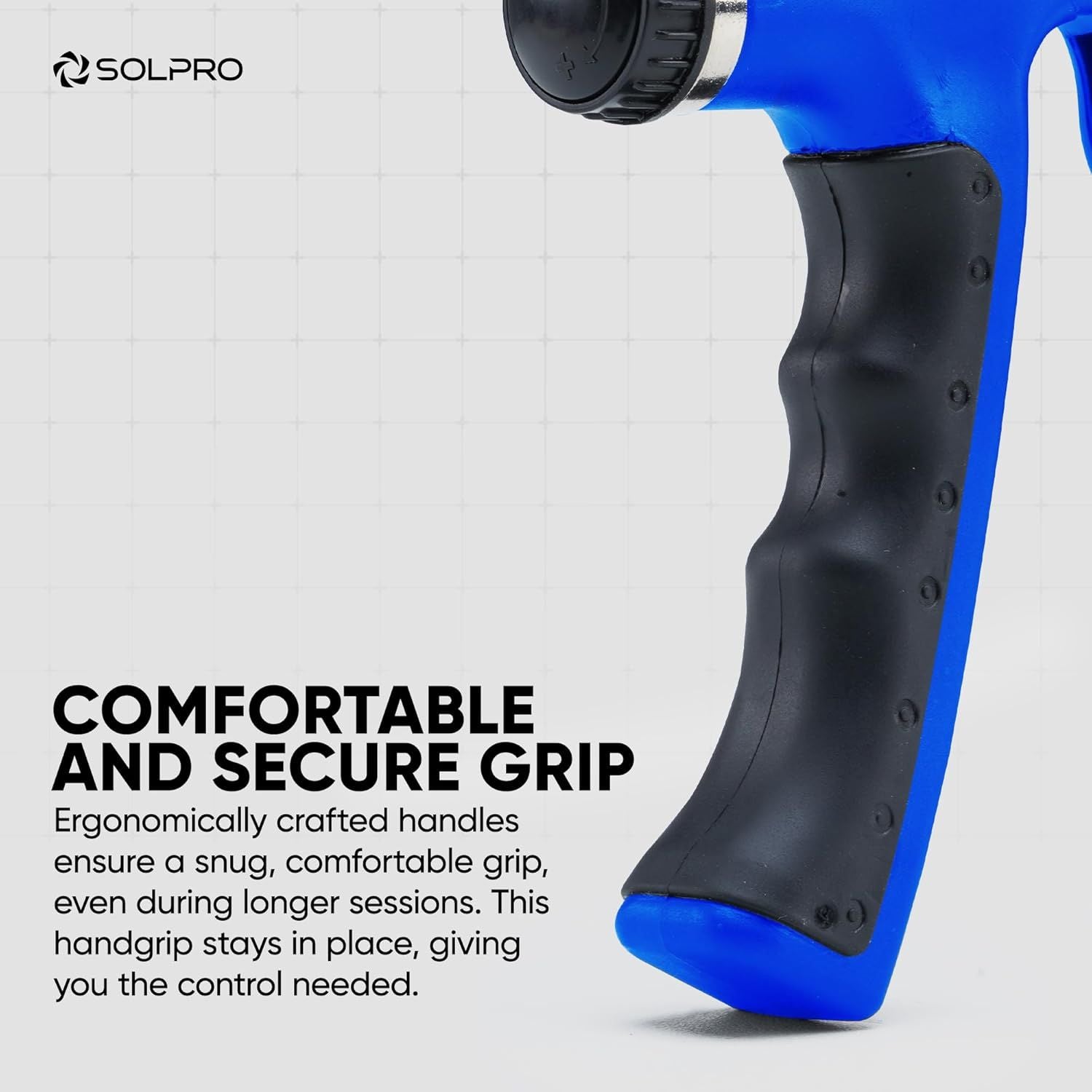 Solpro SHG-046 Velgrip Adjustable Hand Grip Strengthener – 5-60kg Resistance, Mechanical Counter, Forearm & Finger Exerciser for Men & Women, Home & Gym Use - Best Price online Prokicksports.com