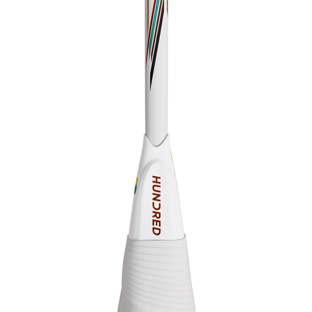 HUNDRED Nitrix Thunder Unstrung Badminton Racquet | Head-Heavy Power Frame with Superlight Carbon Fibre | Attack Series - Best Price online Prokicksports.com