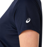 ASICS Women Court Tennis Graphic Tee | Lightweight Breathable Polyester T-Shirt with Moisture-Wicking Comfort & Tennis-Inspired Graphic Design - Best Price online Prokicksports.com
