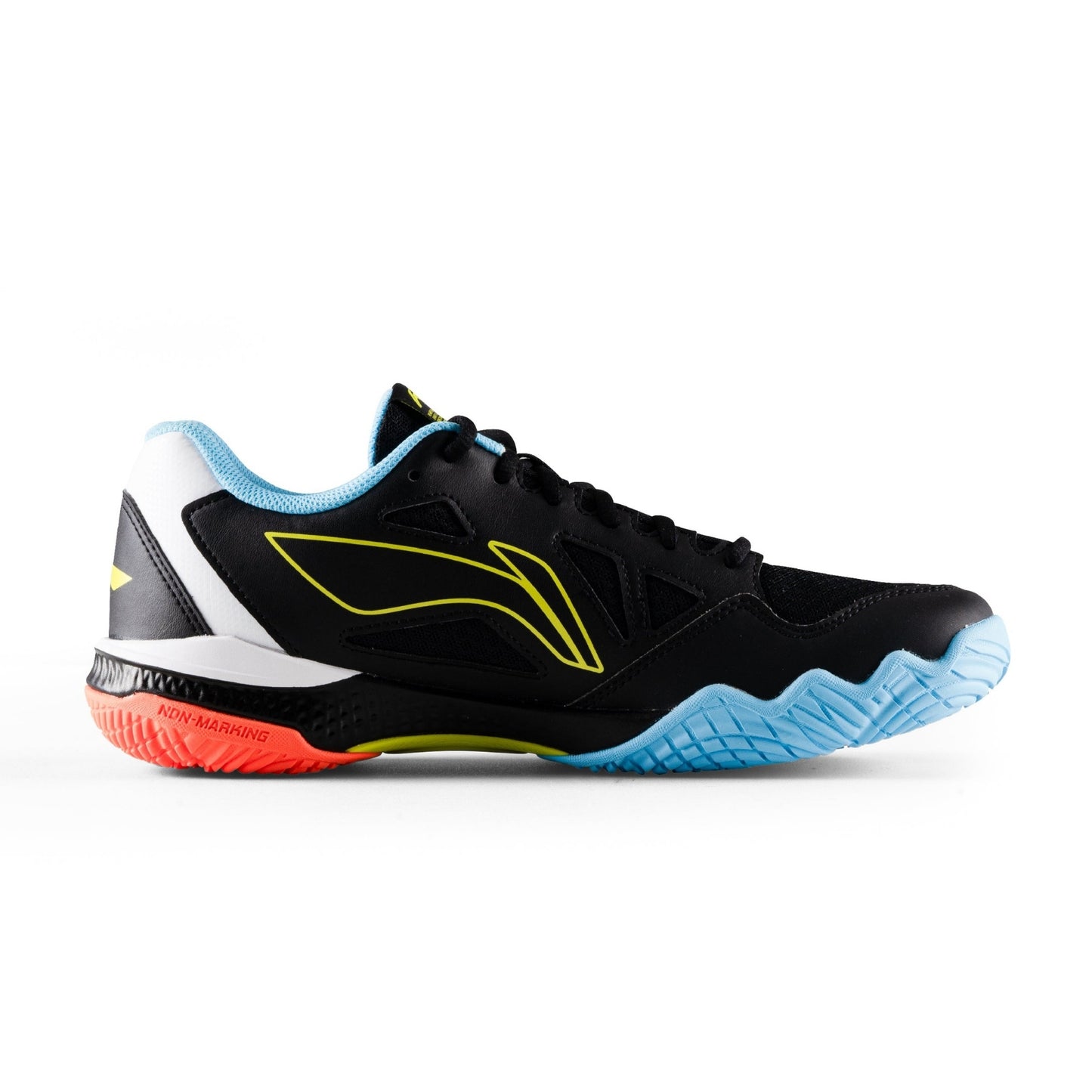 Li-Ning Halberd Strike Non Marking Badminton Shoes – LN Cloud Cushion, Probarloc Stability Plate, Breathable Mesh, Ultra-Grip Rubber, Lightweight