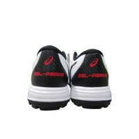 ASICS Gel-Peake 2 Cricket Shoes (Men) | Rubber Outsole | Breathable Mesh | Rearfoot GEL Cushioning | White/Atlantis Blue - Best Price online Prokicksports.com