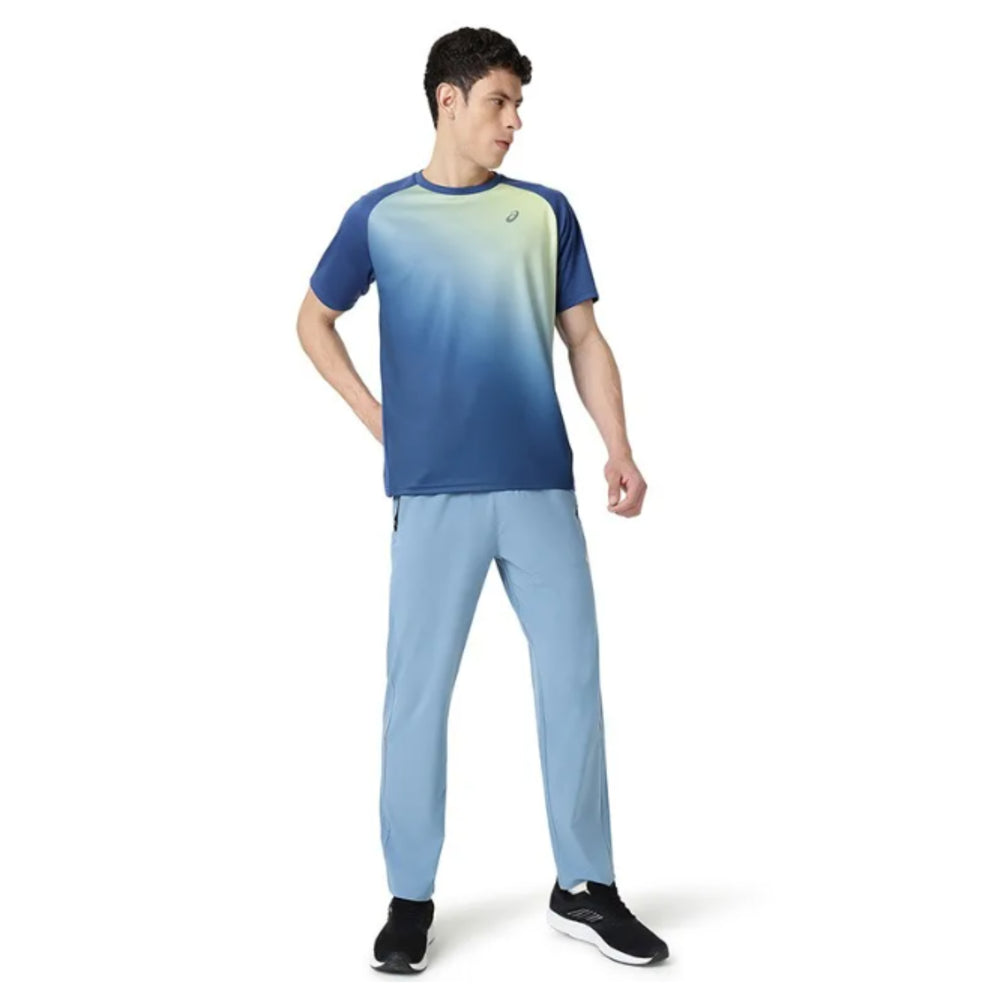 ASICS Ombre Graphic SS Top for Men | Round Neck Sports T-Shirt - Best Price online Prokicksports.com
