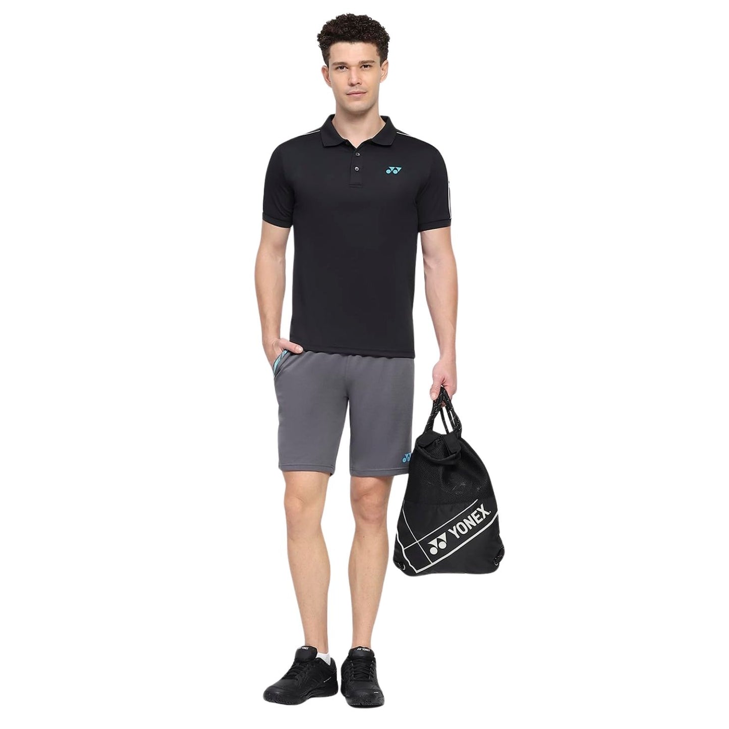 YONEX Men’s Shorts 2747 | TruDry Quick Dry Breathable Fleecy Polyester Athletic Shorts for Badminton, Tennis, Squash & Pickleball | Lightweight Moisture-Wicking Yonex Easy4 Series Performance Shorts - Best Price online Prokicksports.com
