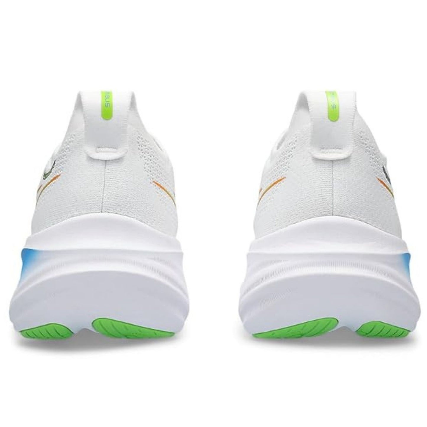 ASICS GEL-NIMBUS 26 Running Shoes for Men | Maximum Cushioning | PureGEL Technology | French Blue/Electric Lime | Plush Comfort for Long Runs - Best Price online Prokicksports.com