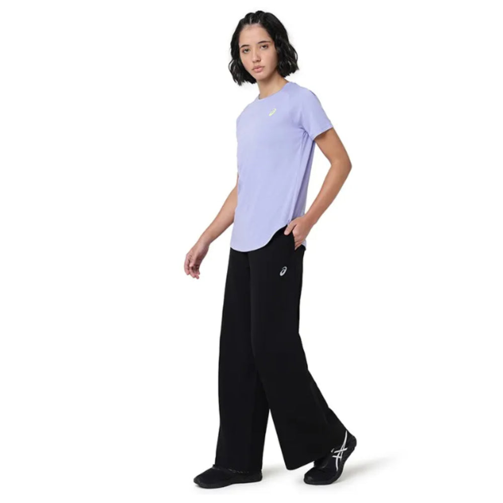 ASICS Wrap Hem SS Top for Women | Round Neck Sports T-Shirt - Best Price online Prokicksports.com