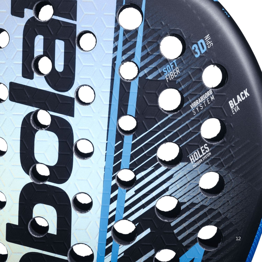 Babolat Air Vertuo 2.6 Padel Racquet (150184) | 345g Teardrop Shape | Lightweight Power & Easy Maneuverability for Dynamic Players - Best Price online Prokicksports.com