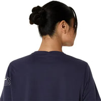 ASICS ICON SS TOP for Women | Lightweight Quick-Dry Polyester T-Shirt with Breathable Fabric & Reflective Details for Running and Training - Best Price online Prokicksports.com
