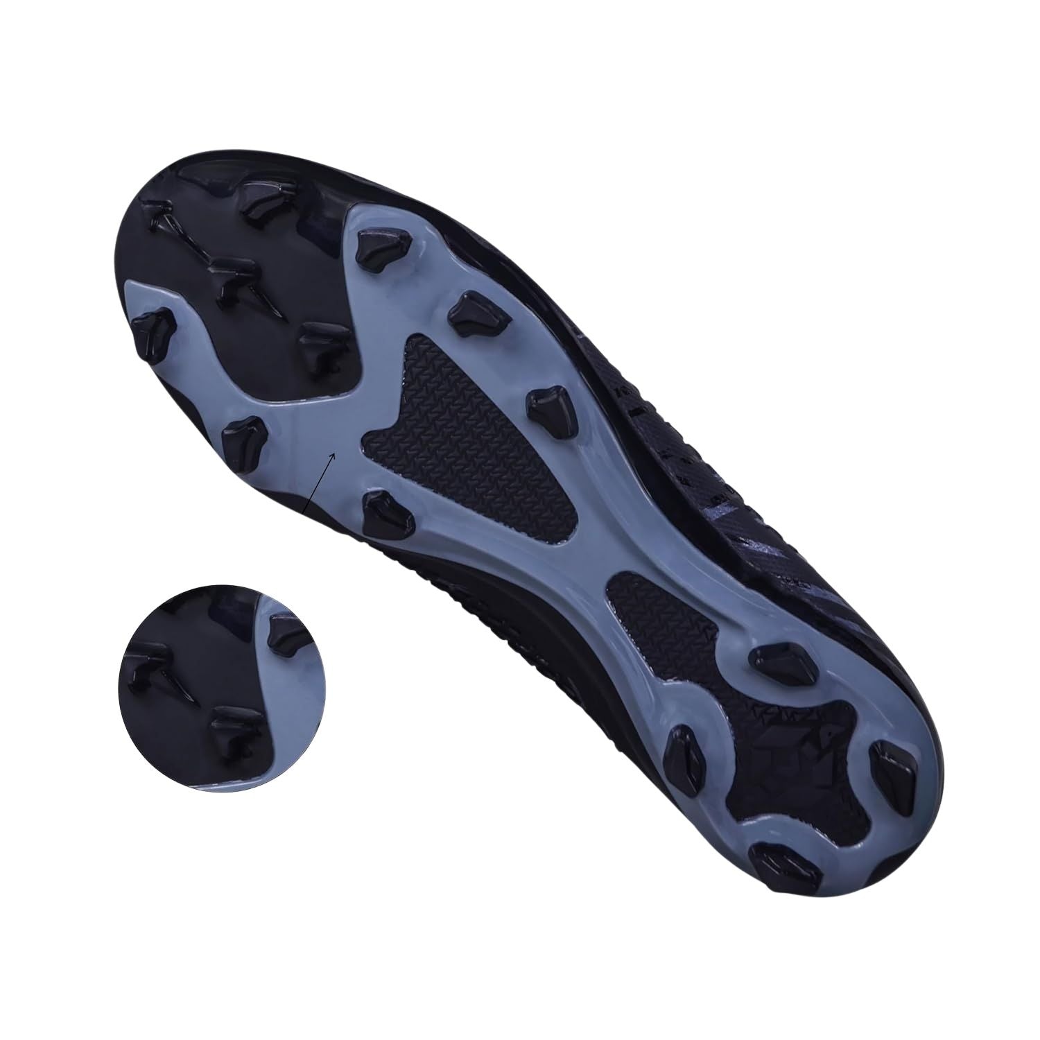 NIVIA Ashtang 2.0 Football Shoes – Lightweight Knitted Collar, TPU Fusion, High Traction Studs, Unisex Sports Footwear India - Best Price online Prokicksports.com