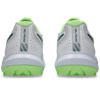 ASICS Gel-Peake 3 Cricket Rubber Shoes – White/Dark Teal | Superior Grip & Comfort for All-Round Cricket Performance - Best Price online Prokicksports.com