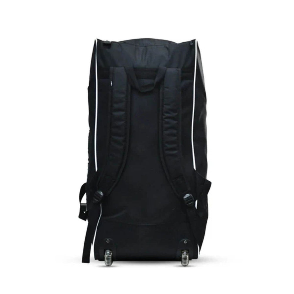 SF Panther Pro Cricket Duffle Bag Wheelie - Black | Premium Wheeled Kit Bag for Cricketers | Spacious, Durable & Stylish Travel Cricket Gear Storage - Best Price online Prokicksports.com
