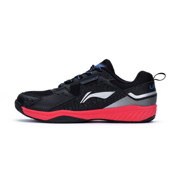 Li‑Ning Ultra Force Men’s Non‑Marking Badminton Shoe – Lightweight 330 g Court Sneaker with Cushioning & External Heel Brace