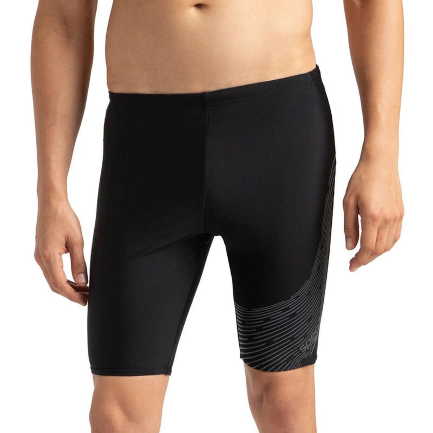 Speedo AM Medley Logo Jammer Men’s Swimwear – Performance Training Swim Jammer with Stretch Fabric, Quick Dry & Chlorine Resistant Design - Best Price online Prokicksports.com
