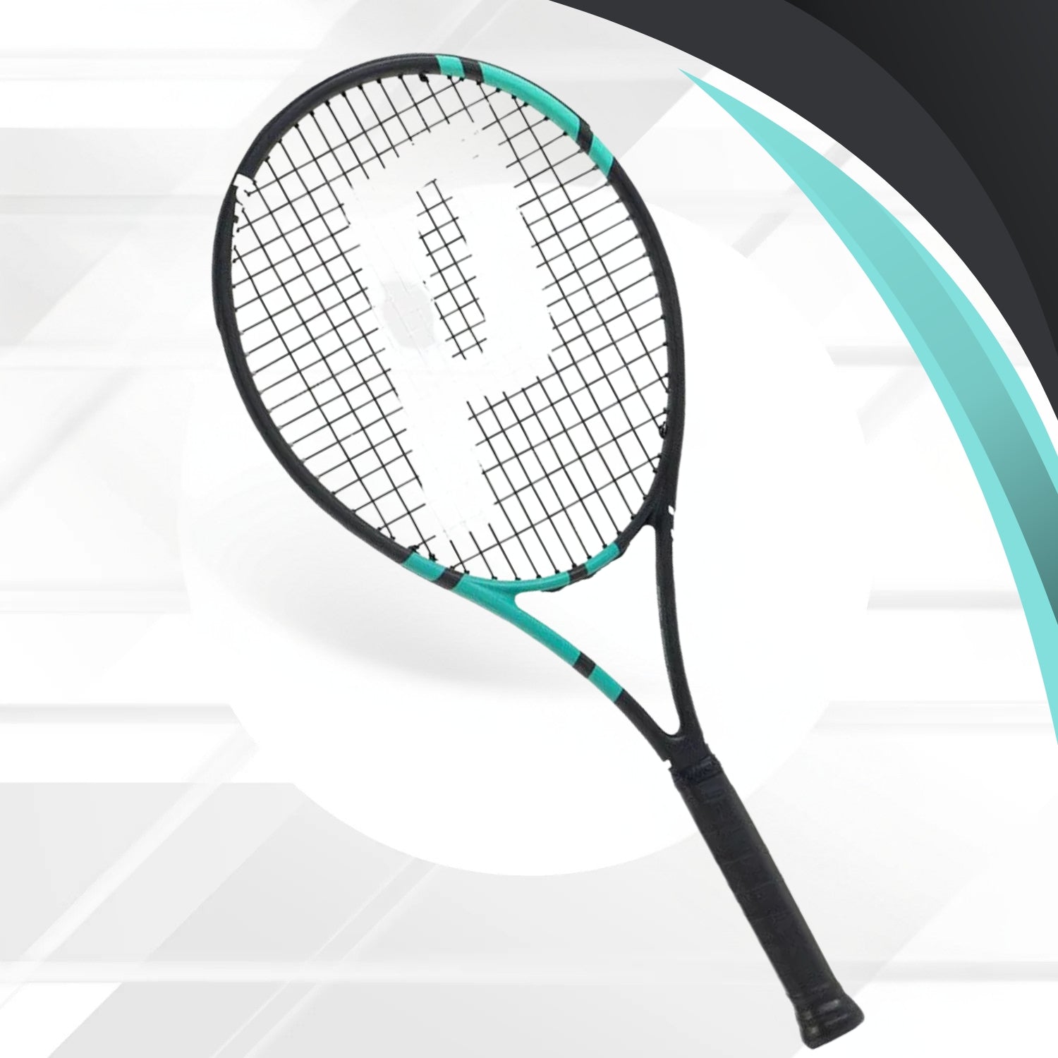 PRINCE Hornet 100 Strung Tennis Racquet | Lightweight Graphite Racquet for Power & Control | Pre-Strung Beginner to Intermediate Tennis Racquet - Best Price online Prokicksports.com