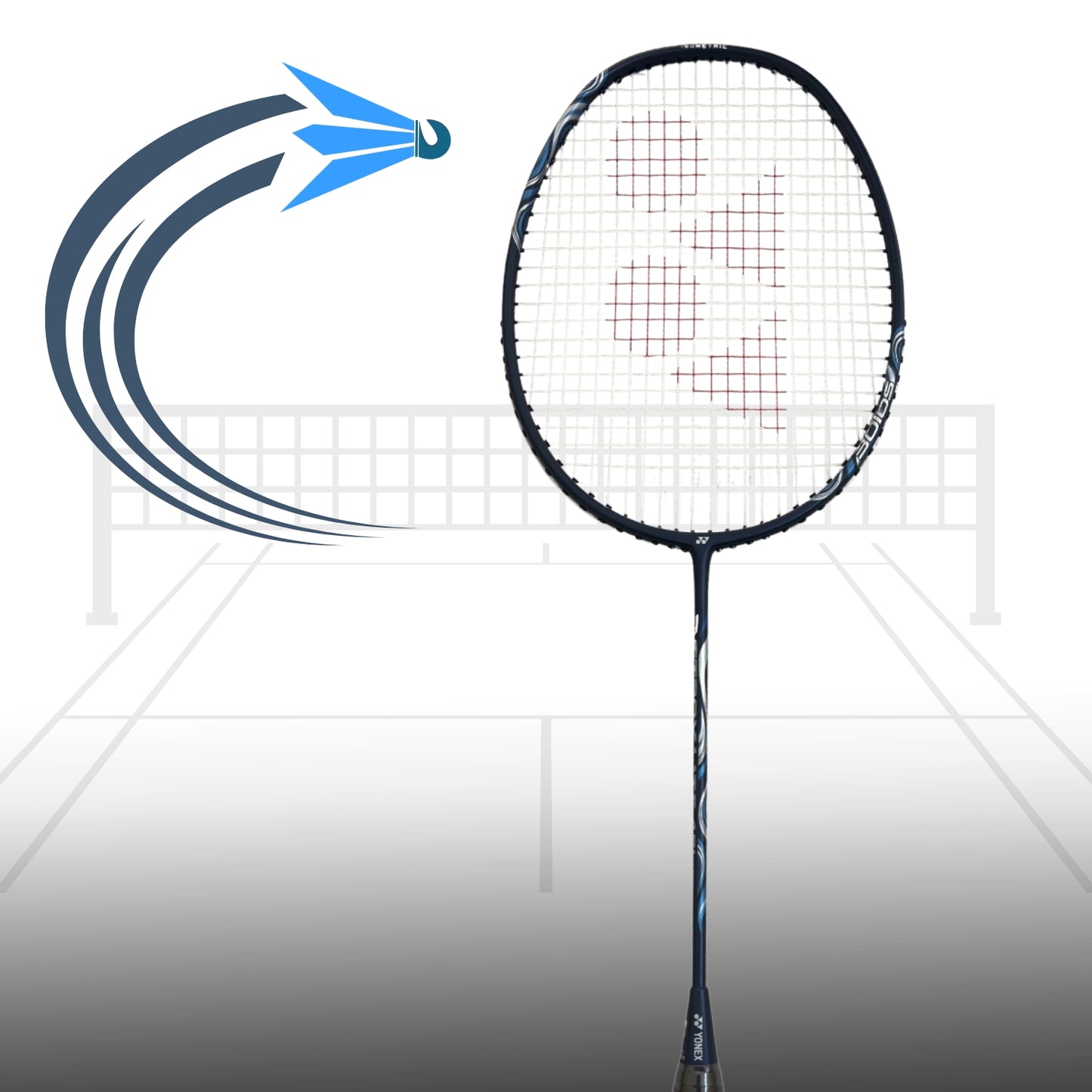 Yonex Astrox Lite 45i Strung Badminton Racquet 5U4 | Head-Heavy Graphite Frame with ISOMETRIC Technology, Slim Shaft & Power Smash Performance - Best Price online Prokicksports.com