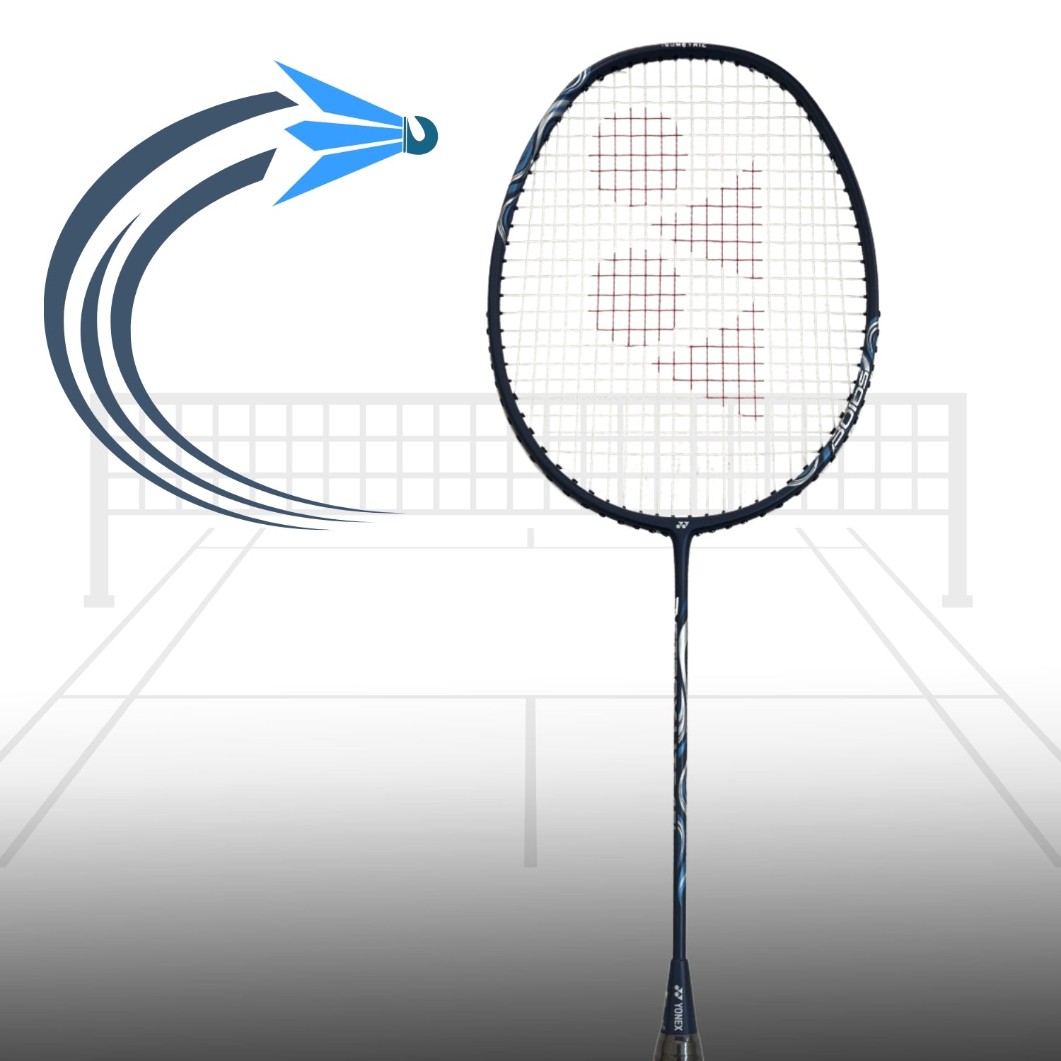 Yonex Astrox Lite 45i Strung Badminton Racquet 5U4 | Head-Heavy Graphite Frame with ISOMETRIC Technology, Slim Shaft & Power Smash Performance - Best Price online Prokicksports.com