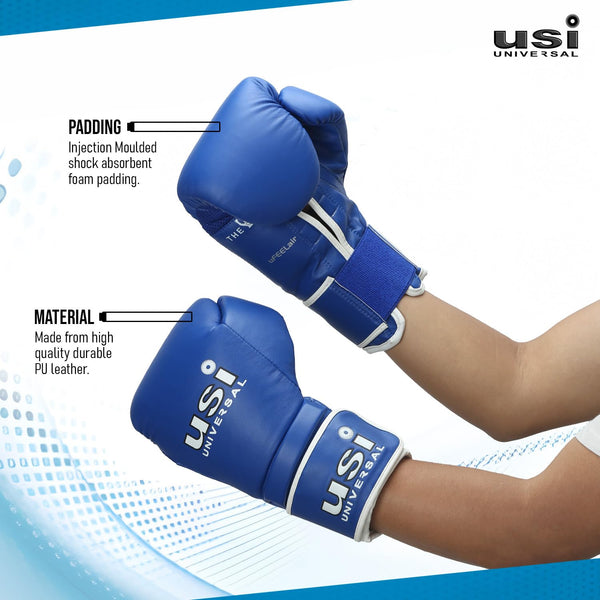 USI Universal 612 Reliance Boxing Gloves | High-Density Foam Padding & Breathable Air Mesh Palm