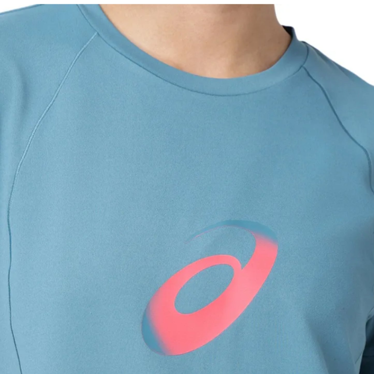 ASICS Drawstring Sleeve SS Top for Women | Round Neck Sports T-Shirt - Best Price online Prokicksports.com