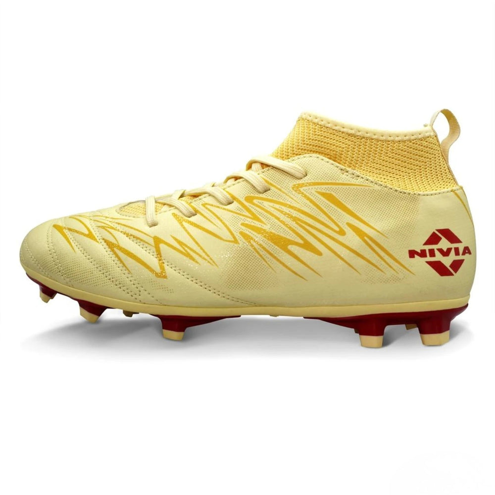 NIVIA Encounter Pro 11 Football Shoes | Lightweight TPU Football Studs with Dynamic Ankle Collar & Precision Ball Control - Best Price online Prokicksports.com
