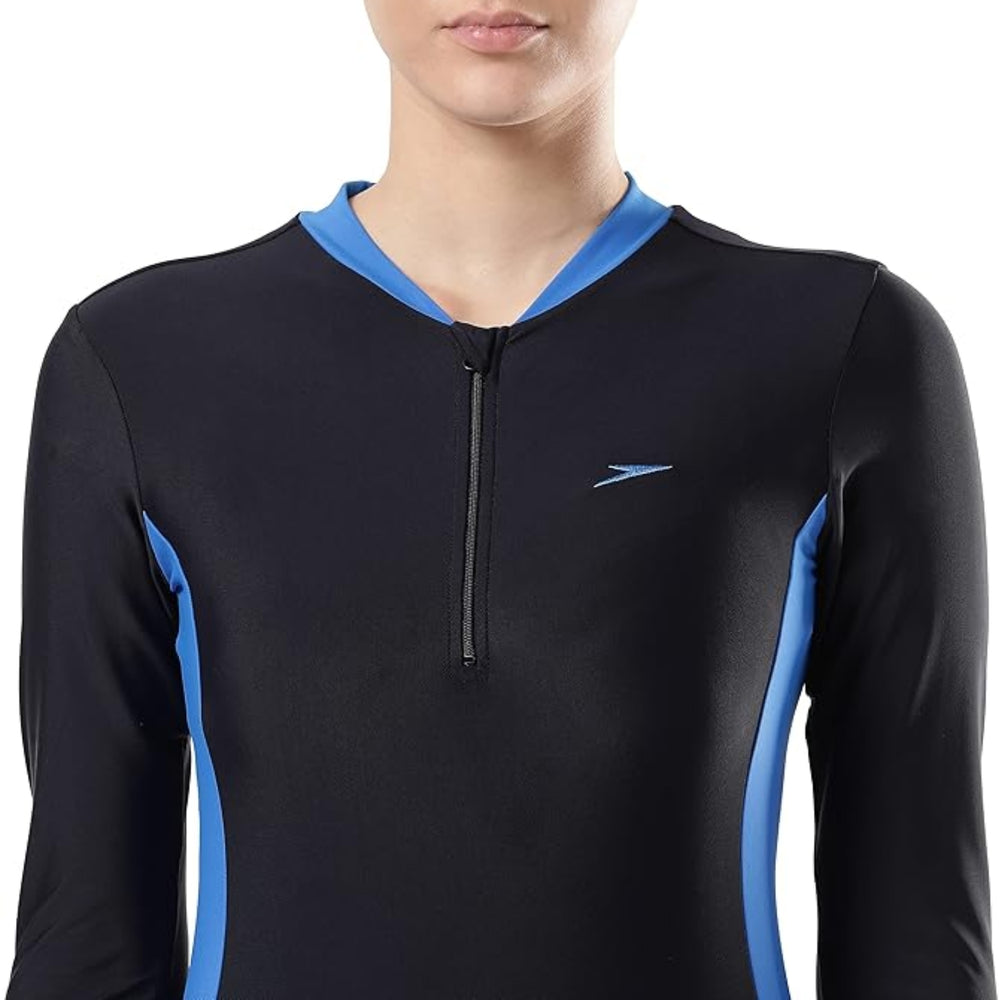 Speedo AF 2 Piece Full Body Suit Women’s | Full Coverage Swim Set with Chlorine-Resistant Fabric & Comfortable Fit - Best Price online Prokicksports.com