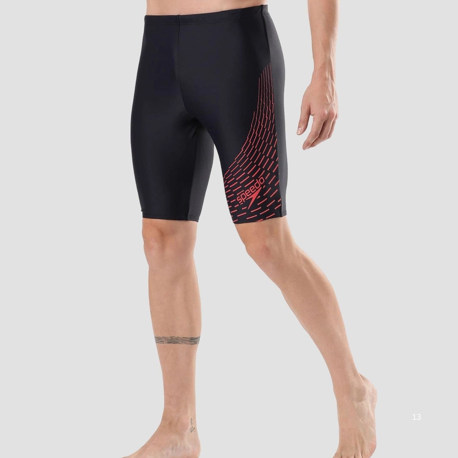 Speedo AM Medley Logo Jammer Men’s Swimwear – Performance Training Swim Jammer with Stretch Fabric, Quick Dry & Chlorine Resistant Design - Best Price online Prokicksports.com