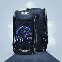 SF Panther Pro Cricket Duffle Bag Wheelie - Black | Premium Wheeled Kit Bag for Cricketers | Spacious, Durable & Stylish Travel Cricket Gear Storage - Best Price online Prokicksports.com