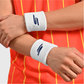 Skechers Performance Wrist Band (Pack of 1 Pair) | High-Absorbency Cotton Blend | Elasticated Sweatband for Gym, Tennis &amp; Running