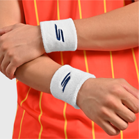 Skechers Performance Wrist Band (Pack of 1 Pair) | High-Absorbency Cotton Blend | Elasticated Sweatband for Gym, Tennis & Running - Best Price online Prokicksports.com