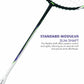 Li-Ning Halbertec Motor Unstrung Badminton Racquet – Power & Speed Performance Frame - Best Price online Prokicksports.com