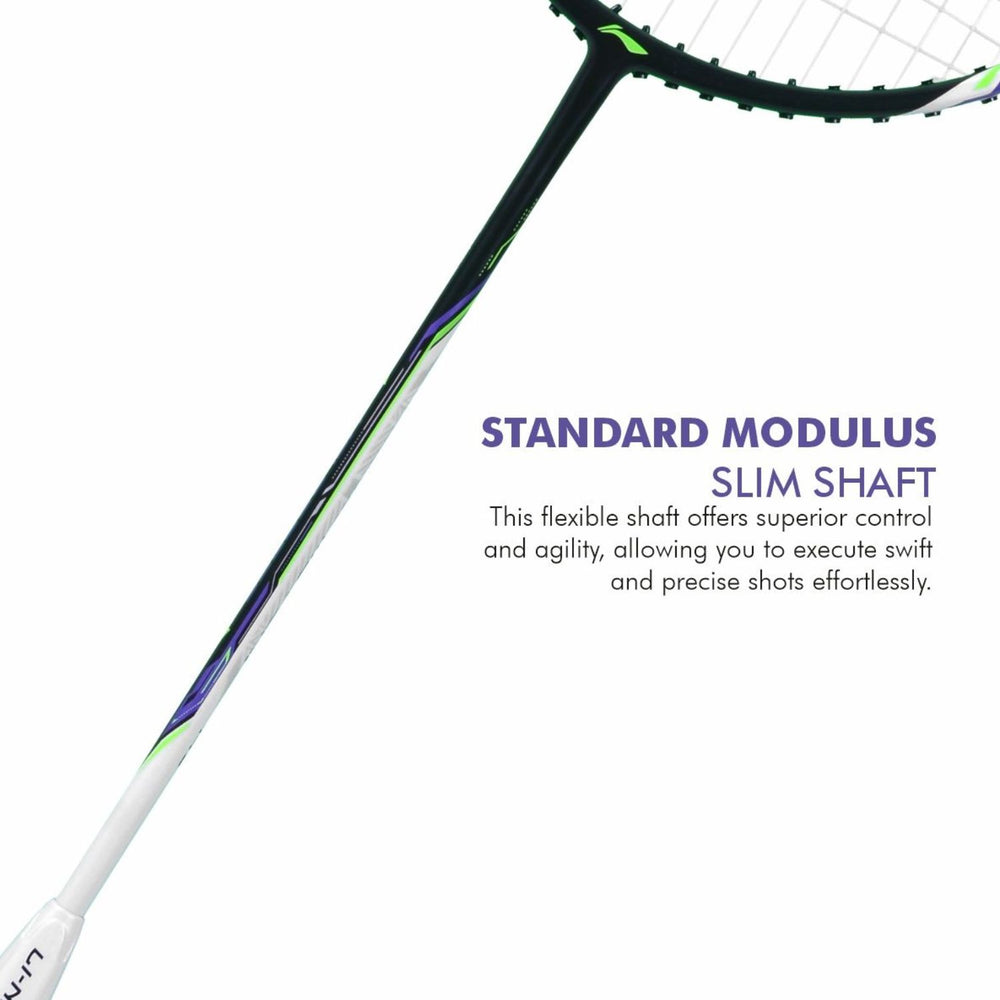 Li-Ning Halbertec Motor Unstrung Badminton Racquet – Power & Speed Performance Frame - Best Price online Prokicksports.com