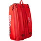 Wilson Super Tour 15PK Tennis Racquet Bag – WR8036601001 - Red | Premium 15 Racquet Bag with Thermo guard, Ample Storage & Professional Travel Design - Best Price online Prokicksports.com