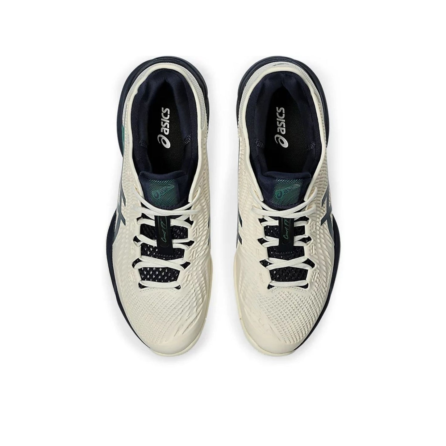 ASICS Court FF 3 Men’s Tennis Shoes – Tuna Blue/Pure Silver | Djokovic‑Inspired Zero‑Step Outsole & TWISTRUSS™ Support - Best Price online Prokicksports.com