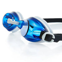 Speedo Jet Swimming Goggles – Adult/Junior | Anti-Fog UV Protection Lenses with Adjustable Nose Bridge, Single Strap Fit & Clear Vision for Swim Training - Best Price online Prokicksports.com