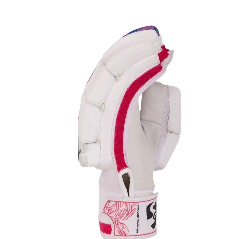SG Litevate White Batting Gloves - Right Hand - Best Price online Prokicksports.com