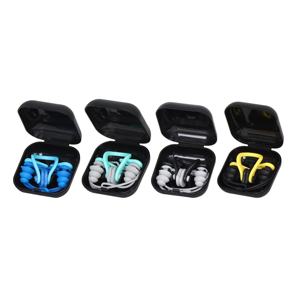 Airavat Hydro Braid 1401 Swim Ear Plugs & Nose Clip Set – Waterproof, Comfortable, Secure, and Perfect for Swimmers - Best Price online Prokicksports.com