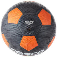 Cosco Thunder Rubber Football Size 5 – Multicolour Durable Rubber Ball for Schools, Outdoor Play, Hard Ground & Rough Surface Football Training - Best Price online Prokicksports.com