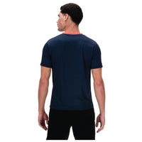 Hundred HBTS-5M266 V-Neck Badminton T-Shirt – Men Quick Dry Lightweight Sports Tee for Badminton, Training & Fitness - Best Price online Prokicksports.com
