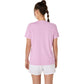 ASICS Women Court Tennis Graphic Tee | Lightweight Breathable Polyester T-Shirt with Moisture-Wicking Comfort & Tennis-Inspired Graphic Design - Best Price online Prokicksports.com