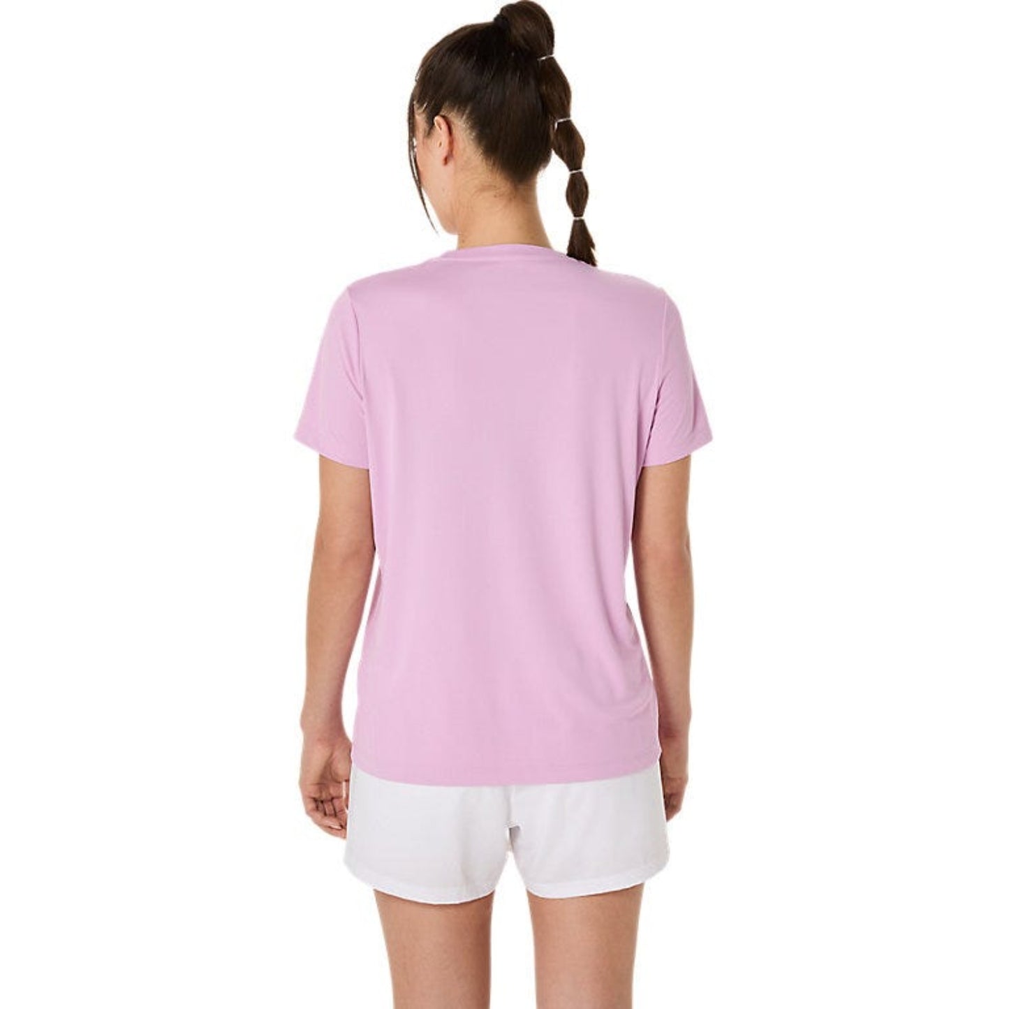 ASICS Women Court Tennis Graphic Tee | Lightweight Breathable Polyester T-Shirt with Moisture-Wicking Comfort & Tennis-Inspired Graphic Design - Best Price online Prokicksports.com