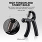 Solpro SHG-046 FirmFlex Adjustable Hand Grip Strengthener – 5-60kg Resistance, Ergonomic Grip, Forearm & Finger Strengthener with Mechanical Counter, Home Gym Rehab - Best Price online Prokicksports.com