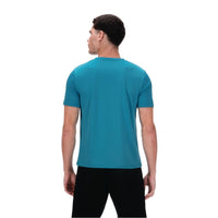 Hundred HBTS-5M268 V-Neck Badminton T-Shirt – Men Quick Dry Lightweight Sports Tee for Badminton, Gym & Training - Best Price online Prokicksports.com