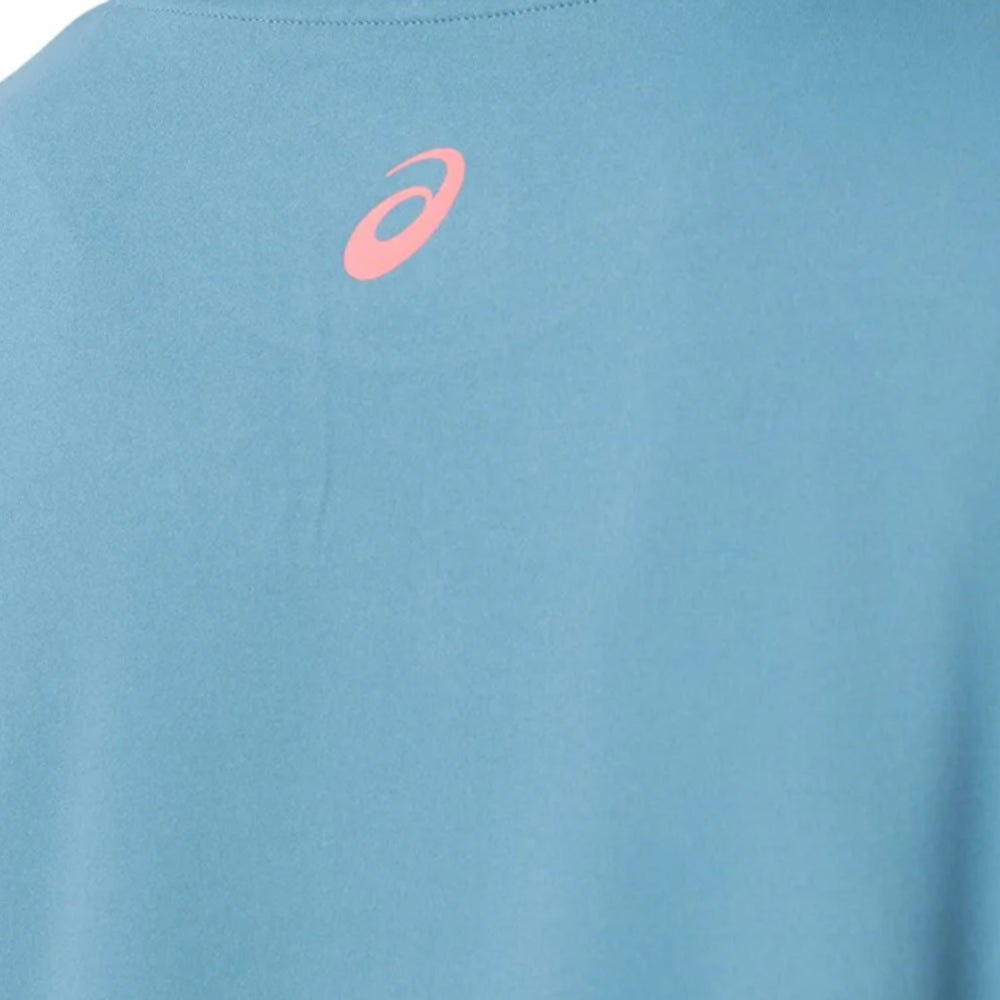 ASICS Drawstring Sleeve SS Top for Women | Round Neck Sports T-Shirt - Best Price online Prokicksports.com