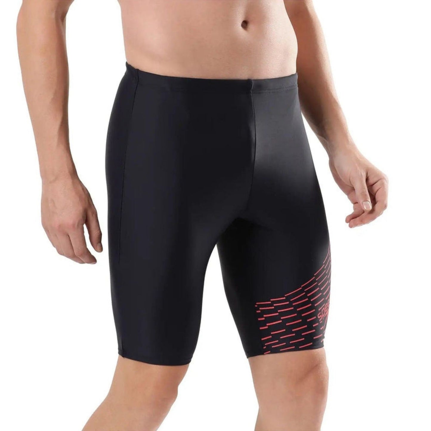 Speedo AM Medley Logo Jammer Men’s Swimwear – Performance Training Swim Jammer with Stretch Fabric, Quick Dry & Chlorine Resistant Design - Best Price online Prokicksports.com