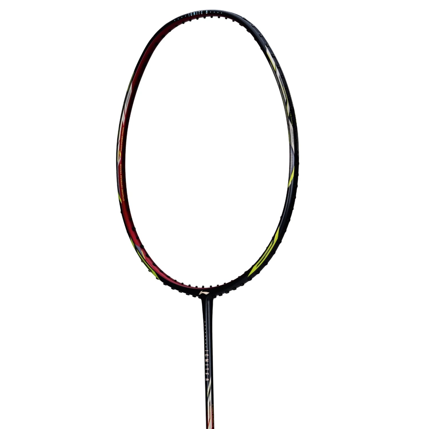 Li-Ning Ignite 8 Unstrung Badminton Racquet 5U6 | Head-Heavy Carbon Fibre Frame with AeroTec Beam & TB Nano Technology for Attacking Play - Best Price online Prokicksports.com