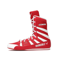 Invincible Cobra Boxing Shoes | Lightweight High-Top Design | Superior Grip & Ankle Support | Professional Boxing Footwear - Best Price online Prokicksports.com
