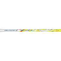 Li-Ning Bladex Spiral Unstrung Badminton Racquet, White/Lime - Best Price online Prokicksports.com
