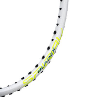Li-Ning Bladex Spiral Unstrung Badminton Racquet, White/Lime - Best Price online Prokicksports.com