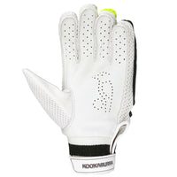 Kookaburra Beast Pro 9.0 Batting Gloves – Left Hand | Durable Protection & Striking Design | White/Black/Orange - Best Price online Prokicksports.com