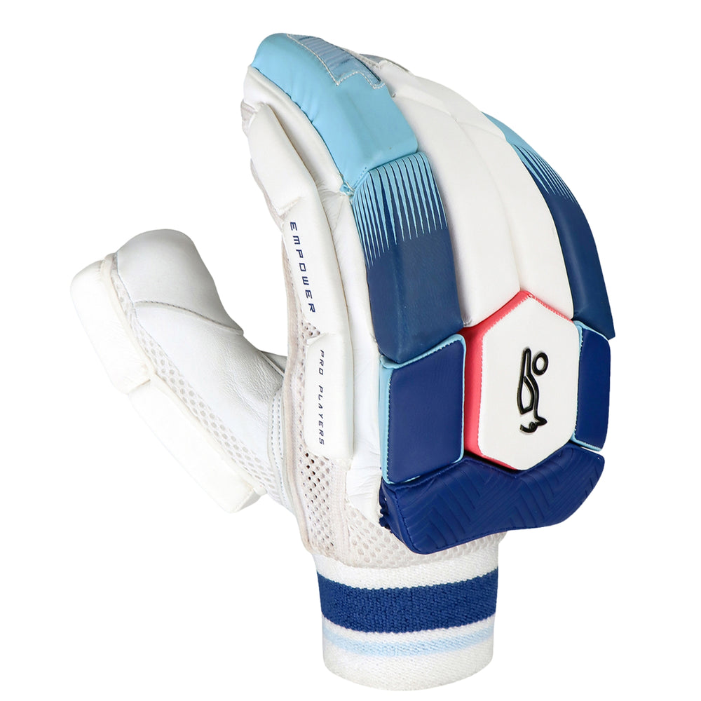 Kookaburra Empower Pro Players Left Hand Batting Gloves – Adult | Premium Protection & Comfort - Best Price online Prokicksports.com
