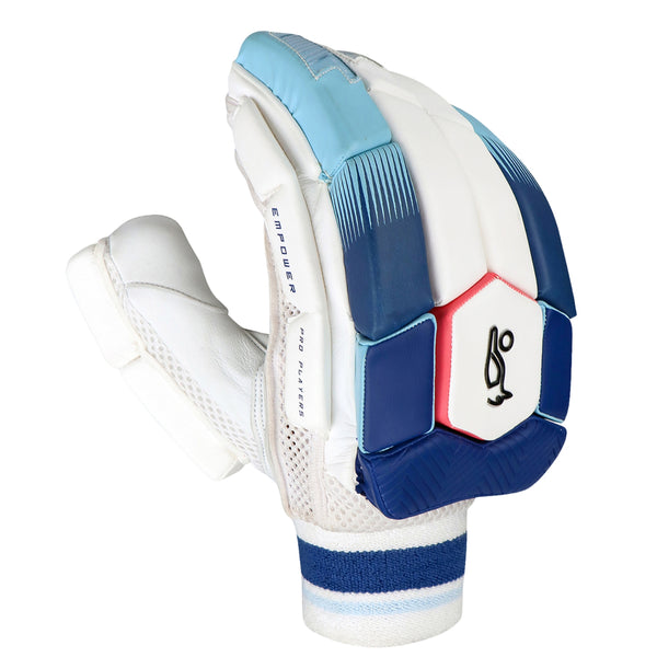 Kookaburra Empower Pro Players Left Hand Batting Gloves – Adult | Premium Protection & Comfort