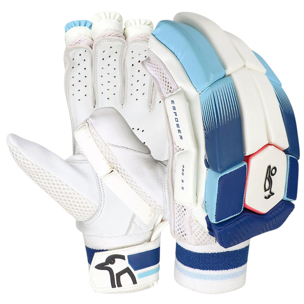 Kookaburra Empower Pro 3.0 Left Hand Batting Gloves | Lightweight, Flexible & Protective Cricket Gloves for Women & Juniors